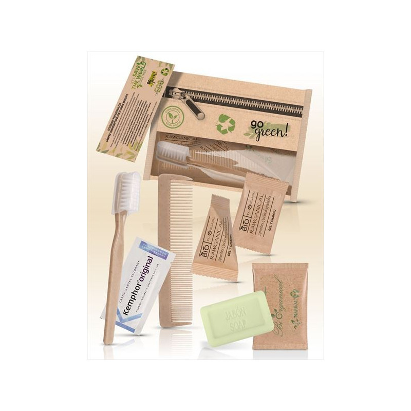 Kit de higiene Go Green Basic - 125 unidades