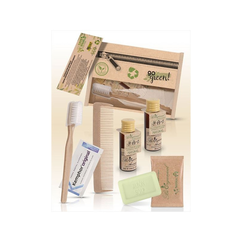 Kit de higiene Go Green Plus - 100 unidades