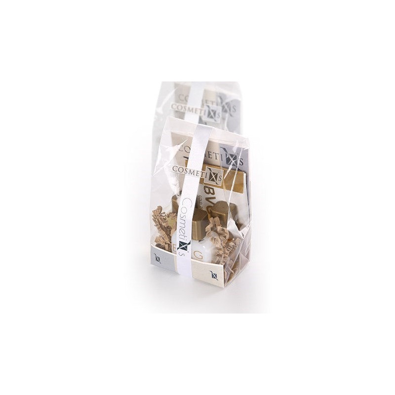 Set 3 pezzi flaconcini + sapone per le mani 