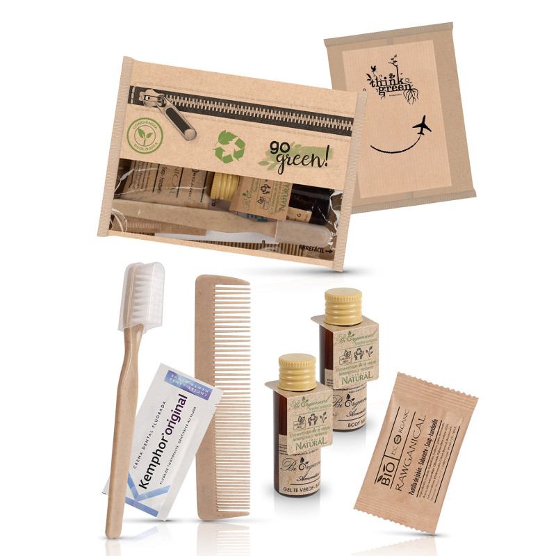 Productos de higiene personal para viaje aerolineas