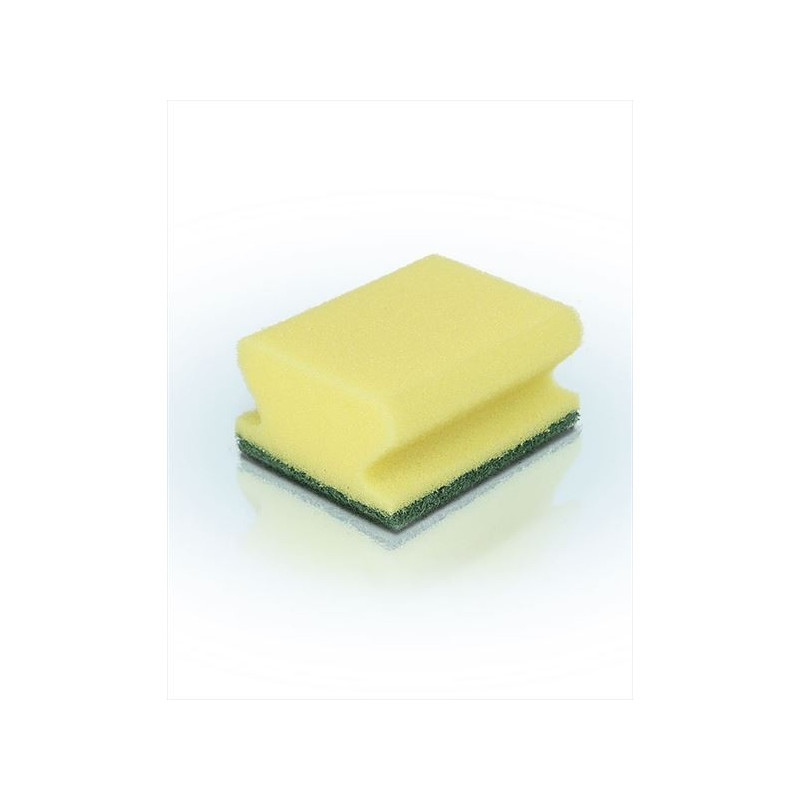 Yellow cleaning sponge - 200 units