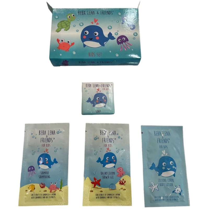 Kit per bambini Beba Lena & Friends in una scatola