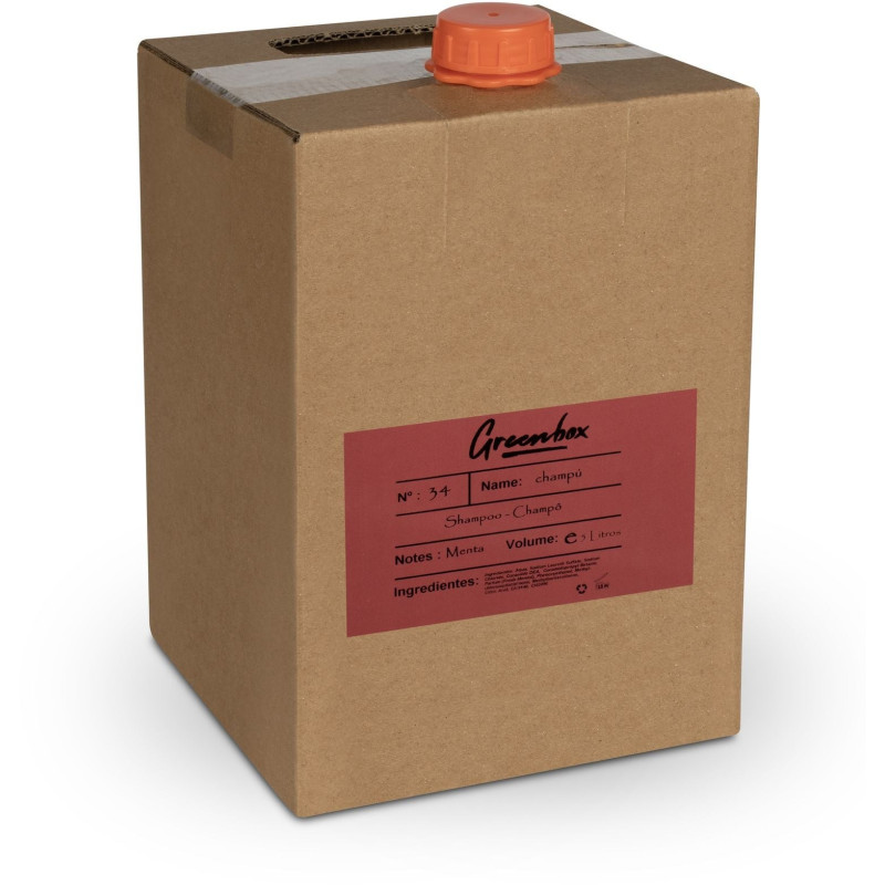 Mint shampoo refill in BIO "bag in box" - 5L