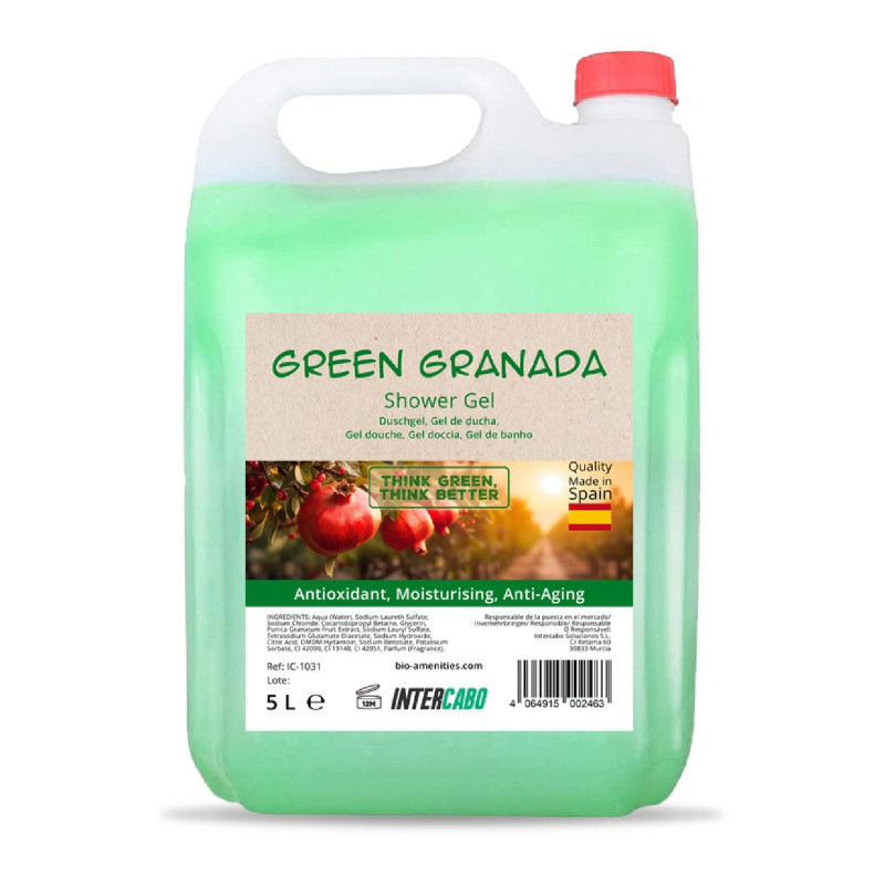Bidon de gel douche grenade 5L.
