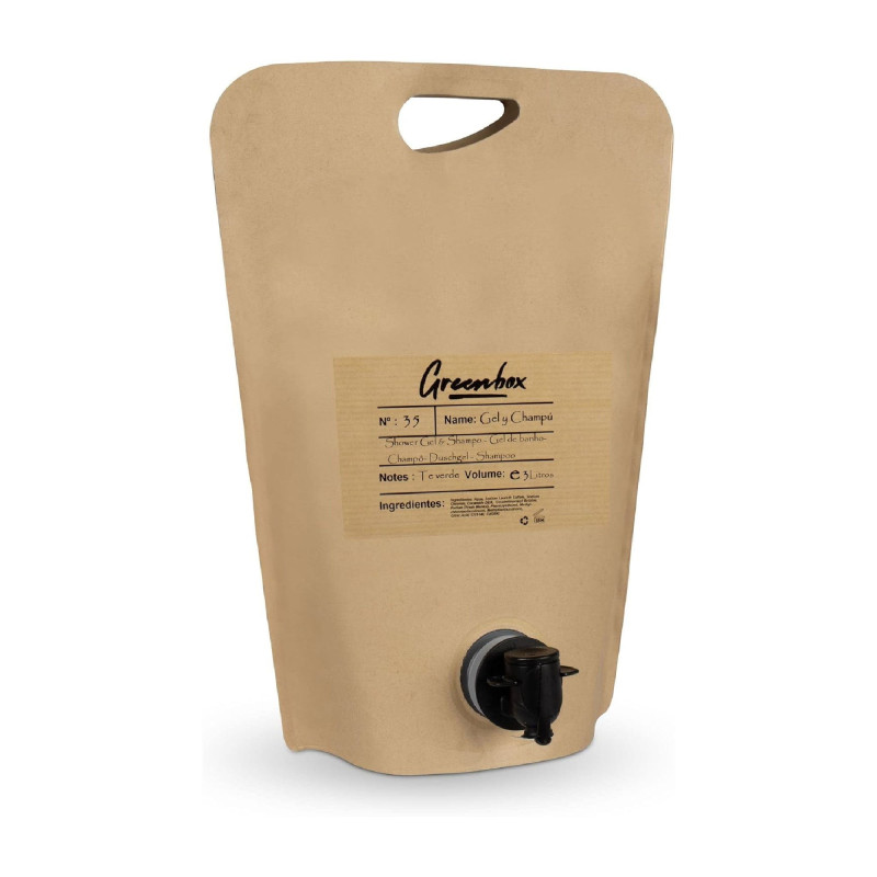 Refill of 2in1 green tea shower gel and shampoo