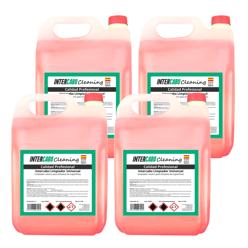 4 x 5L Limpador Universal para Pavimentos