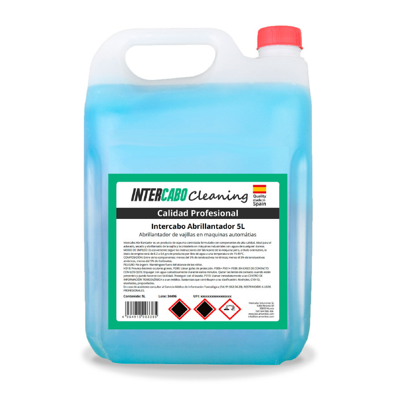 Liquide de Rinçage pour Lave-Vaisselle 5L