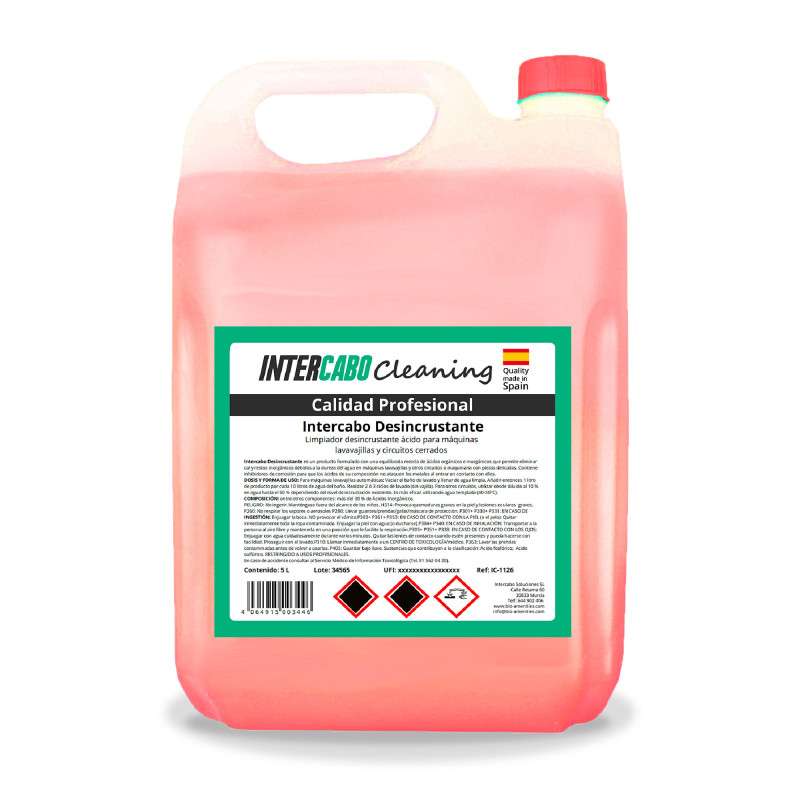 Desincrustante para Lavavajillas Automático 5L
