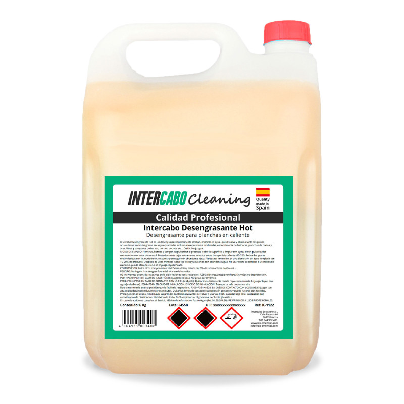 Desengrasante Hot - Para Superficies Calientes 5L