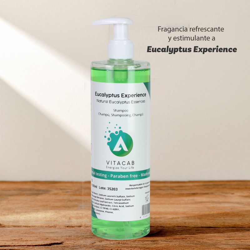Vitacab - Shampooing Eucalyptus Expérience 500 ml