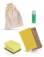 Cleaning Kit in Cloth Bag