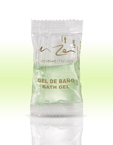 Gel doccia in bustina 15ml Zen t&egrave; verde