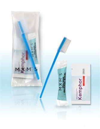 Kit de higiene dental B, 3 piezas estand&aacute;r