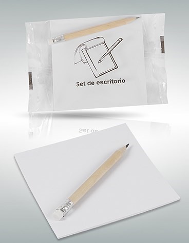 Notiz-Set Bleistift Personalisiert