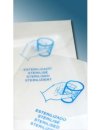 Sterile bag for glass