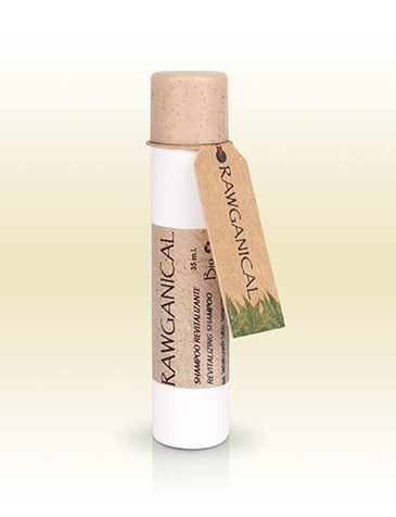Flask Shampoo Rawganical Herbal Mint 35 ml Standard