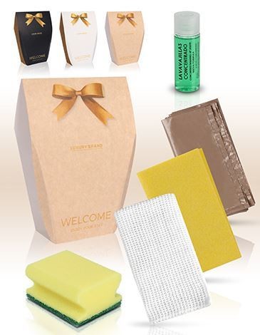 Kit de nettoyage Luxury Brand 4 (3 couleurs m&eacute;lang&eacute;es) Standard