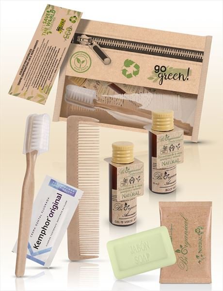 Hygiene Kit Go Green Plus Personalisiert | 100 St&uuml;ck