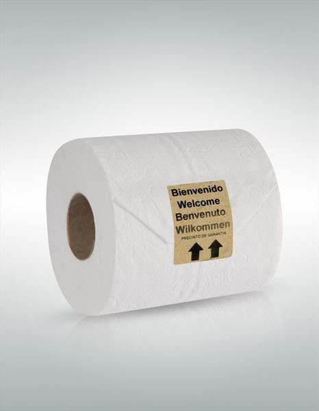 Hygienesiegel Toilettenpapier aus recyceltem Papier