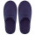 Pantoufles de bain en &eacute;ponge (paire) diff&eacute;rentes couleurs - 30 unit&eacute;s bleu.