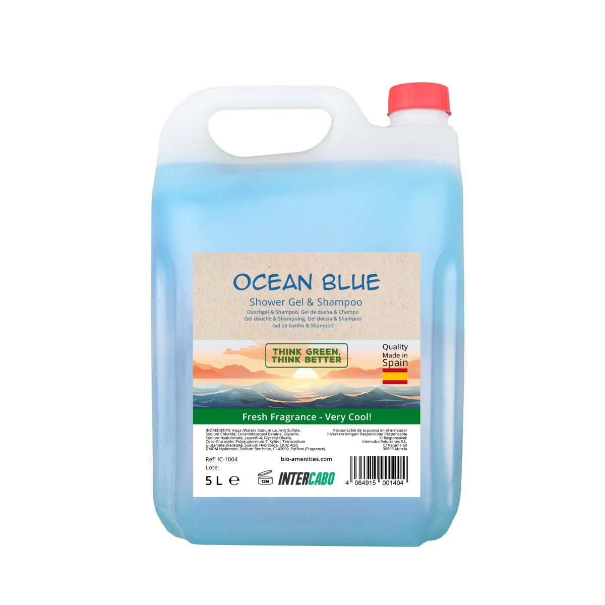 Gel & Champú 2en1 "Oceano" garrafa 5L