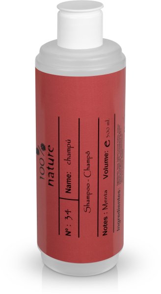 Botella recambio dispensadora 400ml, llena de champ&uacute; Bio (Rellenable)