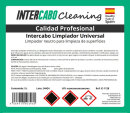Intercabo Universal-Boden- und Oberfl&auml;chenreiniger, Blumenduft, 5-Liter-Kanister