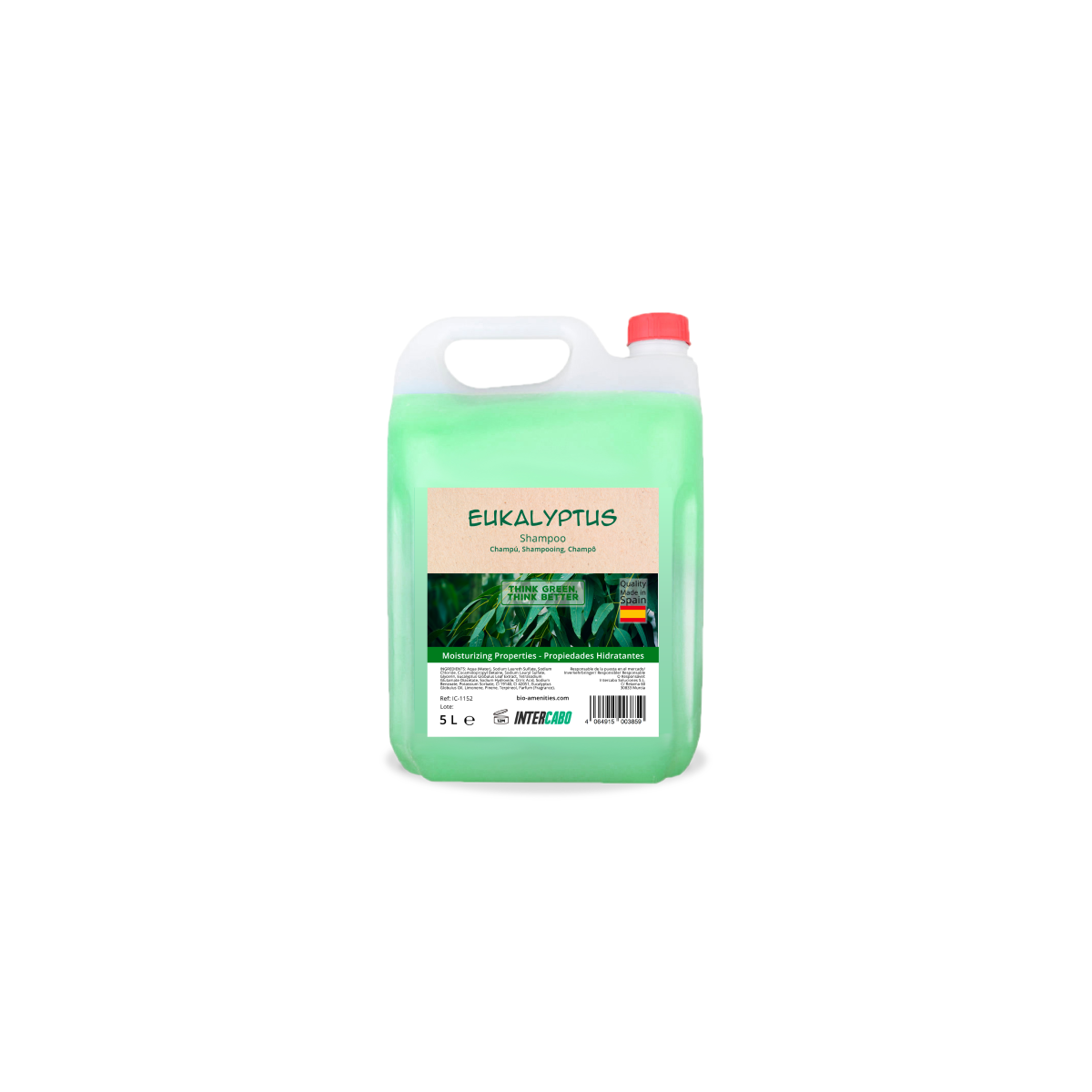 Shampooing Eucalyptus, Bidon 5L